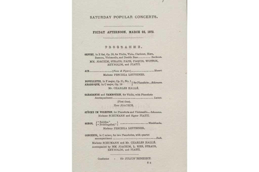 14. Schumann-Gala findet am 2. Oktober statt