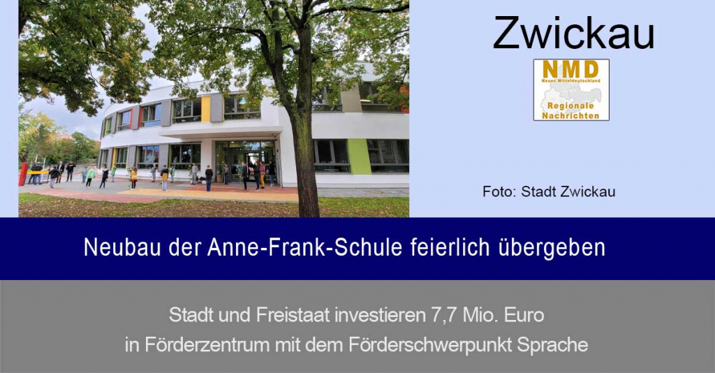 Neubau der Anne-Frank-Schule feierlich übergeben