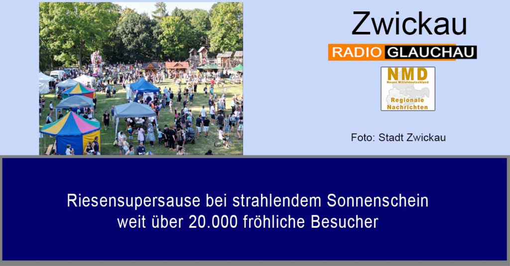 Zwickau - Riesensupersause bei strahlendem Sonnenschein – weit über 20.000 fröhliche Besucher